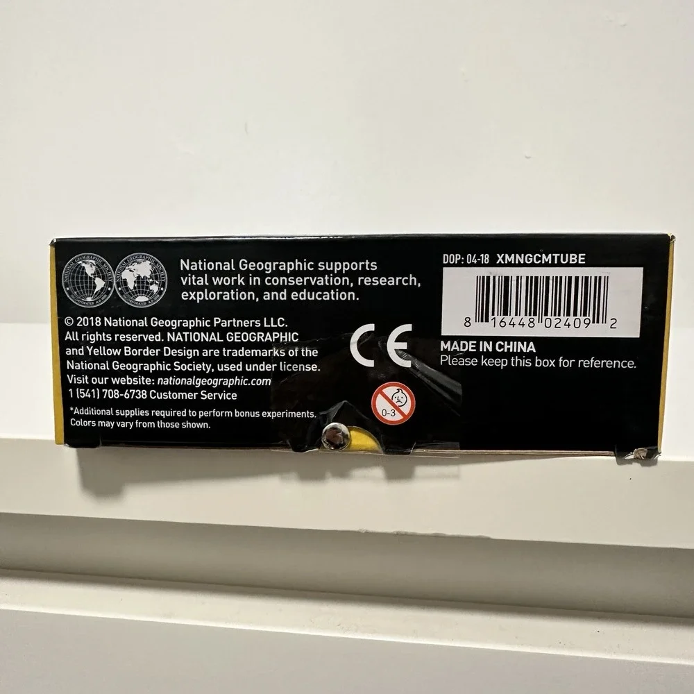 National Geographic Vanishing Test Tube Science‎ Magic STEM Learning Open Box